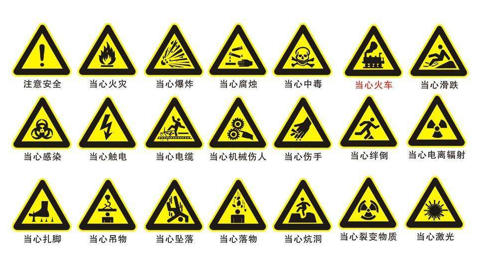 安全标志图片大全 标志网之家